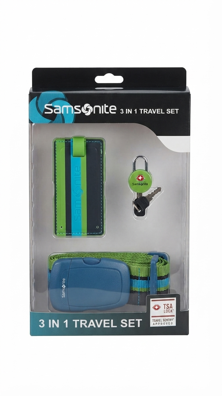 TRAVEL LINK ACC. 3 IN 1 TRAVEL SET